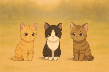 Три котёнка